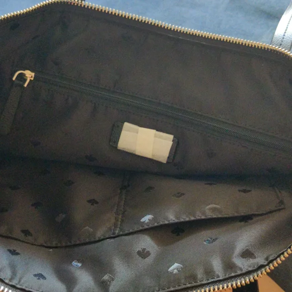 Kate Spade Hayden Sailing Stripe Zip Top tote NWOT - Picture 4 of 5